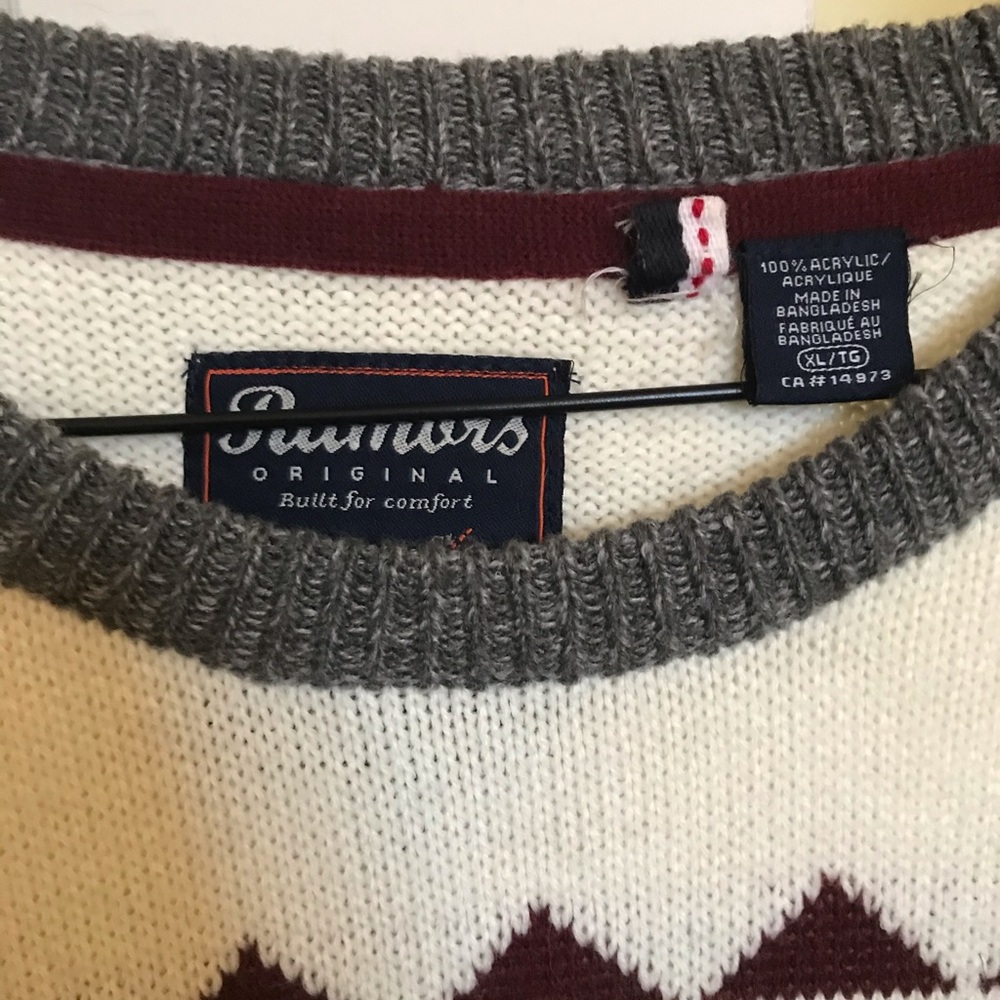 Patterned Knit Sweater